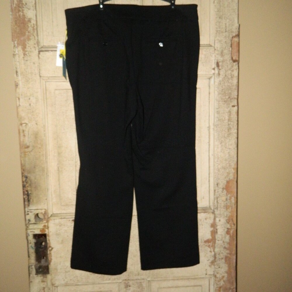 CeCe 2 pc Pant Suit Black Blazer 3X Pants 20W (OF) - Picture 7 of 9